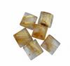 Natural Golden Rutile Cabochons - Square Shape Gemstones AAA+ Quality