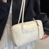 Niche commuting simple underarm Boston bag women 2025 summer temperament elegant casual shoulder tote bag tide