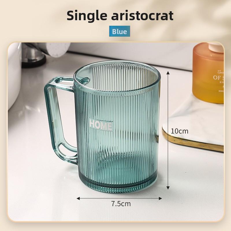 Luxury Couple's Simple Wash Cup with Handle for Student Dormitories