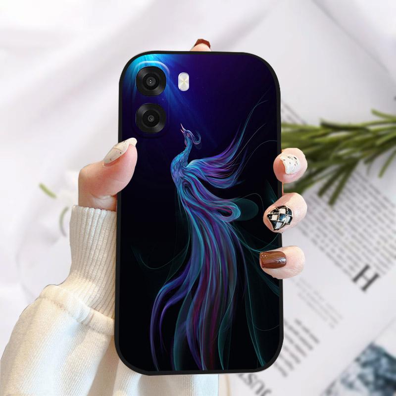 Pentru Carcasă OPPO A6x 4G 5G Luxoasă Rezistentă la Șocuri Silicon Moale Protecție Telefon Pentru OPPO A6 X Carcasă Anti-Cădere CPH2819 CPH2783