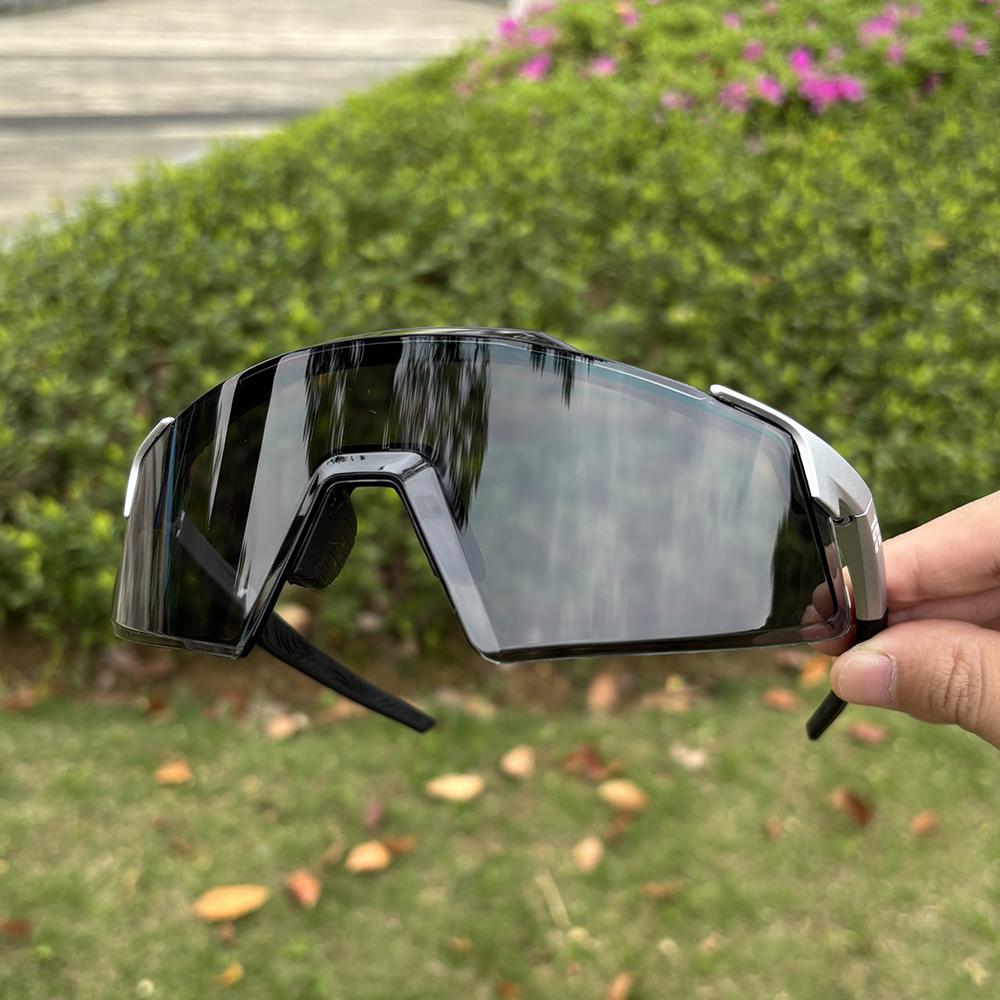 100 Lunettes de cyclisme UV400 pour hommes, lunettes de soleil pour VTT, vélo de route, course à pied, lunettes de sport, lunettes de cyclisme only glasses