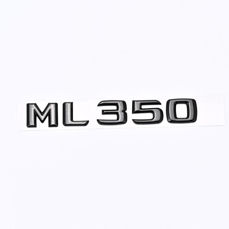 Compatible Mercedes-Benz ML Series Rear Emblem: ML300, ML320, ML350, ML400, ML450