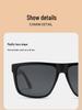 Herren Retro Quadratische Polarisierte Fahrsonnenbrille - Anti-UV