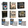 Aviation Themed Decor Aircraft Advent Calendars 2026, Airplane Toy Countdown Calendar, 24 Days Christmas Holiday Calendar with Models, 2D Acrylic