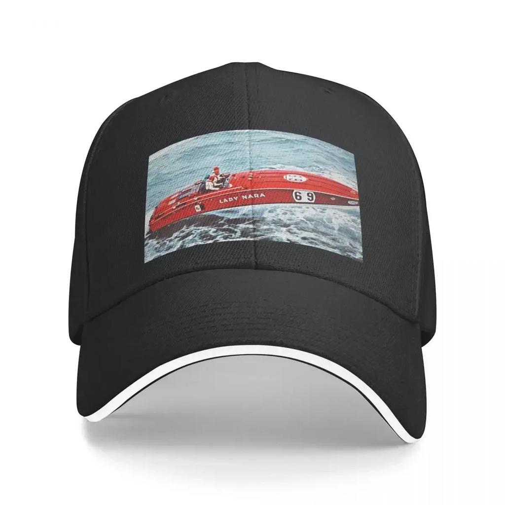 s Italian Racing Boat (Retro) Baseball Cap tea Hat Golf Hat Unisex hard hat Luxury Unisex Womens Golf Wear Unisexs