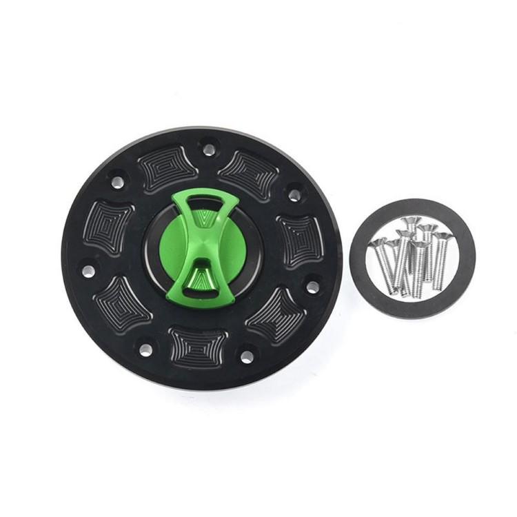 Keyless Quick Twist Fuel Tank Cap for Kawasaki GTR1000 ZG1000 Concours (1986-2006)