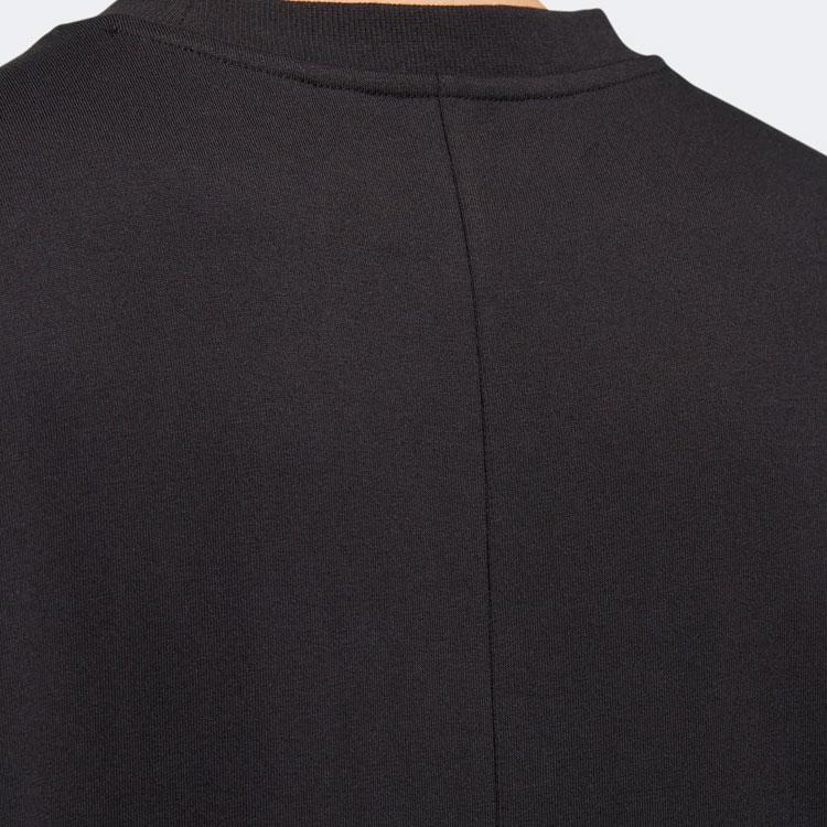 Adidas Originals Trefoil Solid Casual Sport Crew Neck Tee Men Tops Black HM8008
