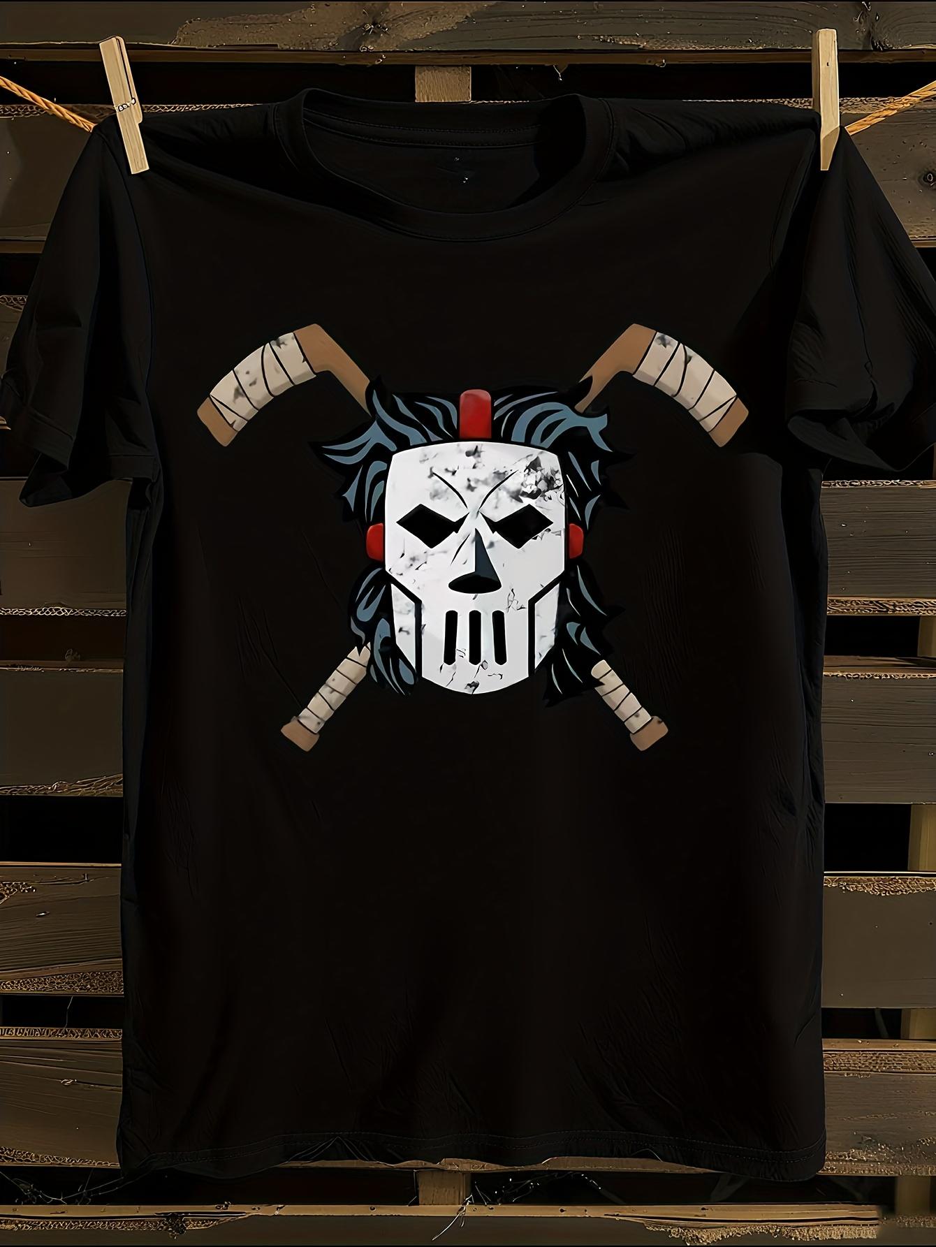 Casey Jones Hockey Mask Graphic Vintage Oversized Cotton ... M