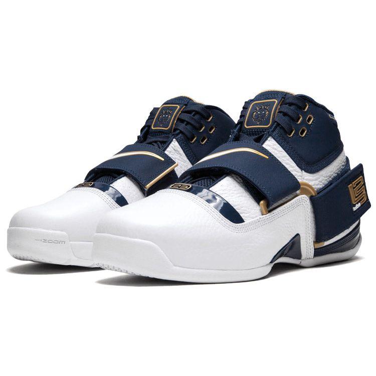 Nike LeBron Soldier 1 25 Straight Men Sneakers Blue midnight-navy white AO2088-400