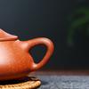 Yixing Zisha Dragon Blood Sand Shi Piao Teapot Handmade Set by Famous Artist