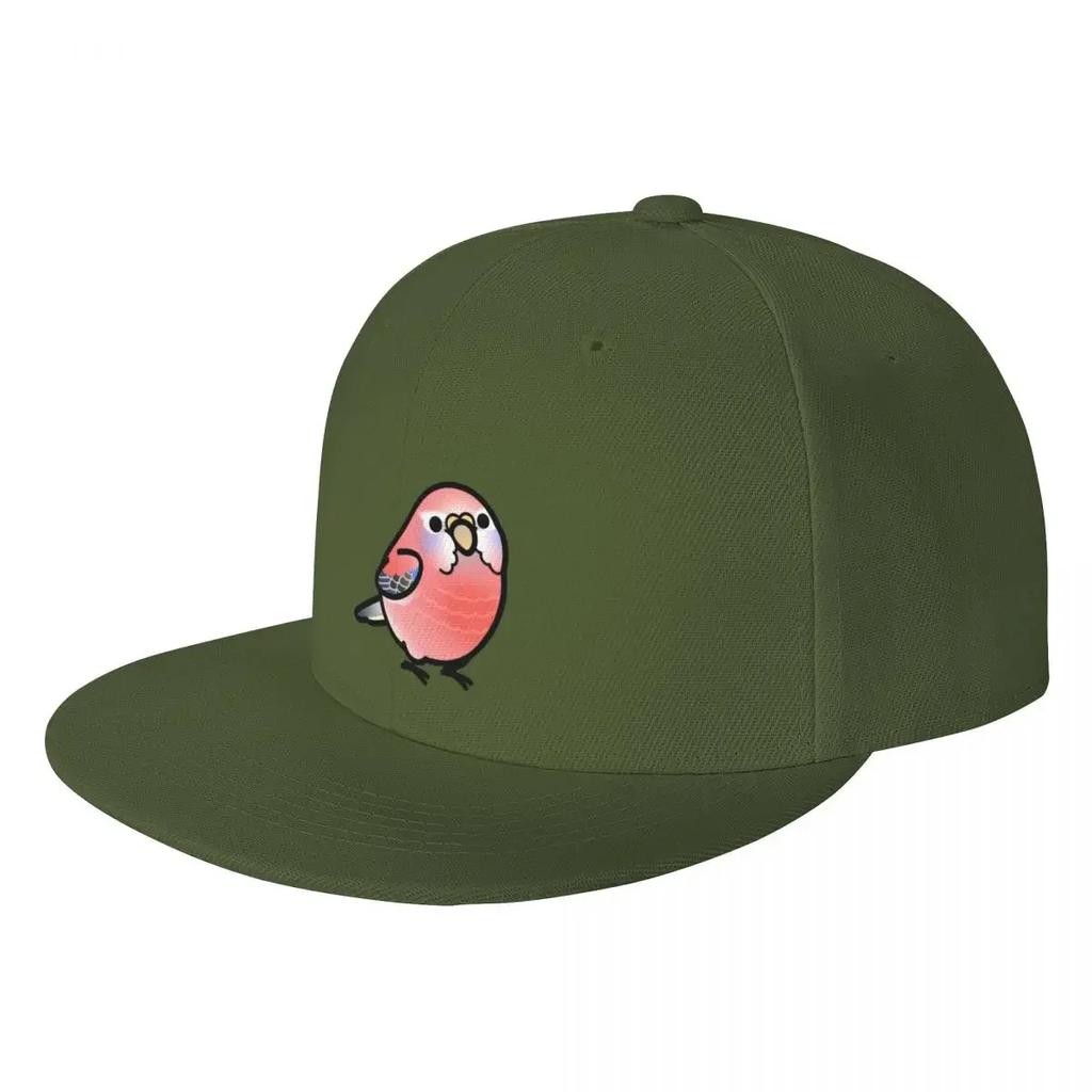 Chubby Rosey Bourkes Parakeet Baseball Cap Hiking Hat Bobble Hat Vintage Golf Women Unisexs