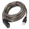 USB 2.0 Data Cable Signal Booster Wire Double Layer Shielding Enhances Stability for Card Readers Mouse Keyboards