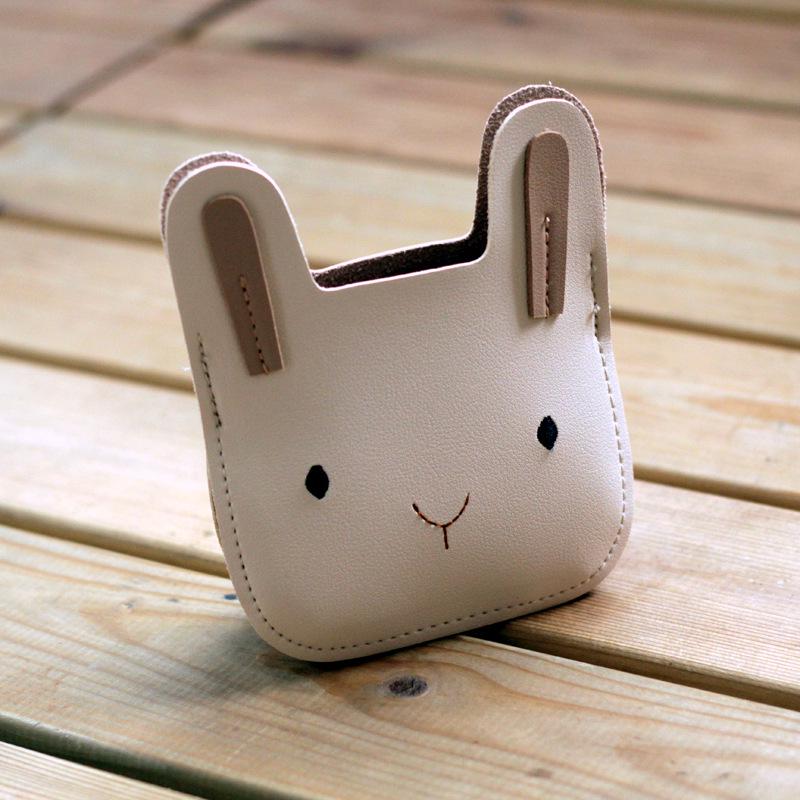 Korean-Style Cartoon Animal PU Crossbody Bag - Cute, Versatile Children's Travel Shoulder Bag