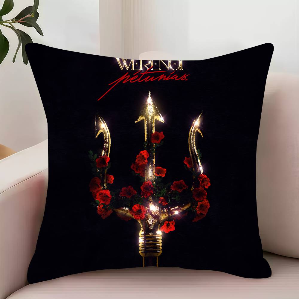 Diamant Noir W-Werenoi Rapper  Pillow Case Decor Protective Covers Comfortable soft for Sofa Living Room Home office