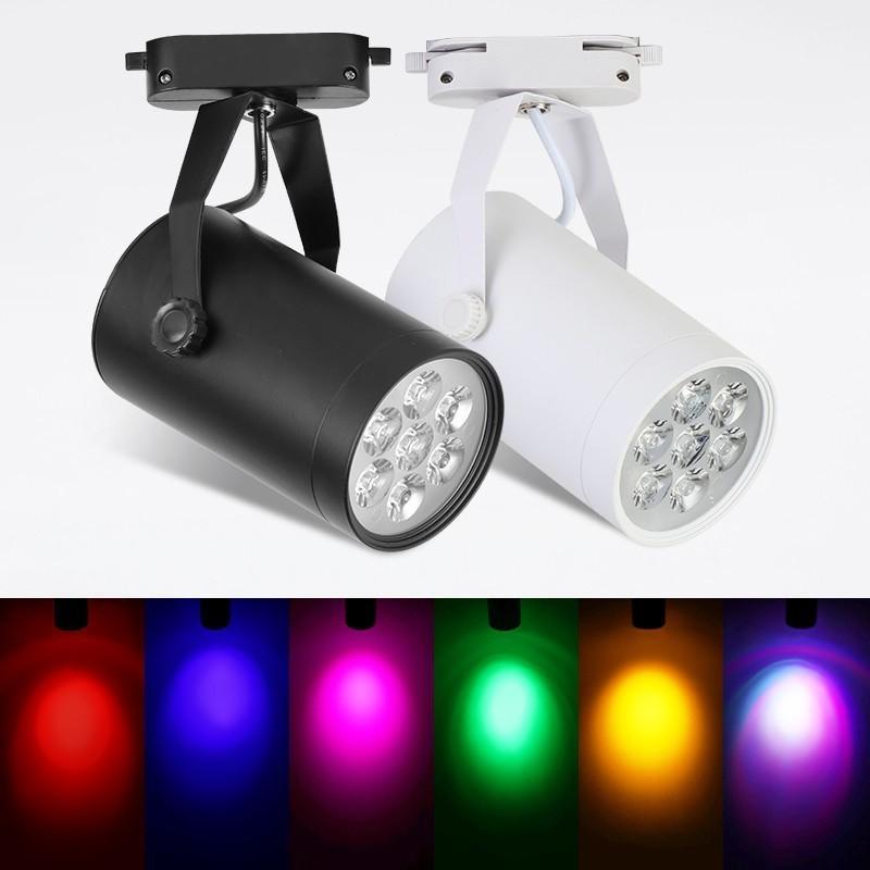 Color Lamp Spotlight Track Light Atmosphere Accent Lighting Led Colorful Clothing Shop Commercial Bar Background Lamp