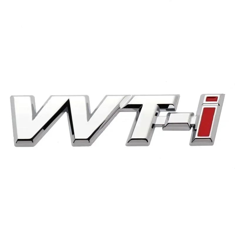 3D Metal VVTI Emblem Rear Trunk Car Sticker Fender Badge Decal For  Dual VVT-i Camry COROLLA YARiS Rav4 PRIUS
