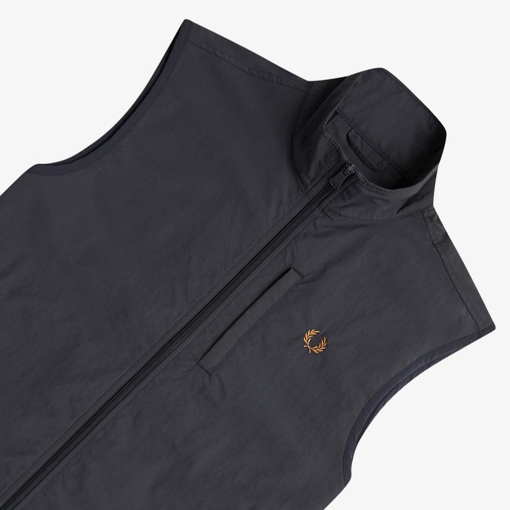 Fred Perry [Sport] Nylon High-Neck Vest (297) Afpm2417808-297