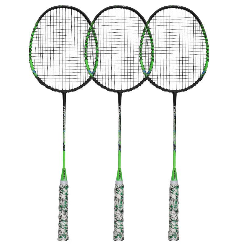 KIYERSY KYS-900 Dazzling Aluminum Alloy Badminton Racket Set (3-Pack)