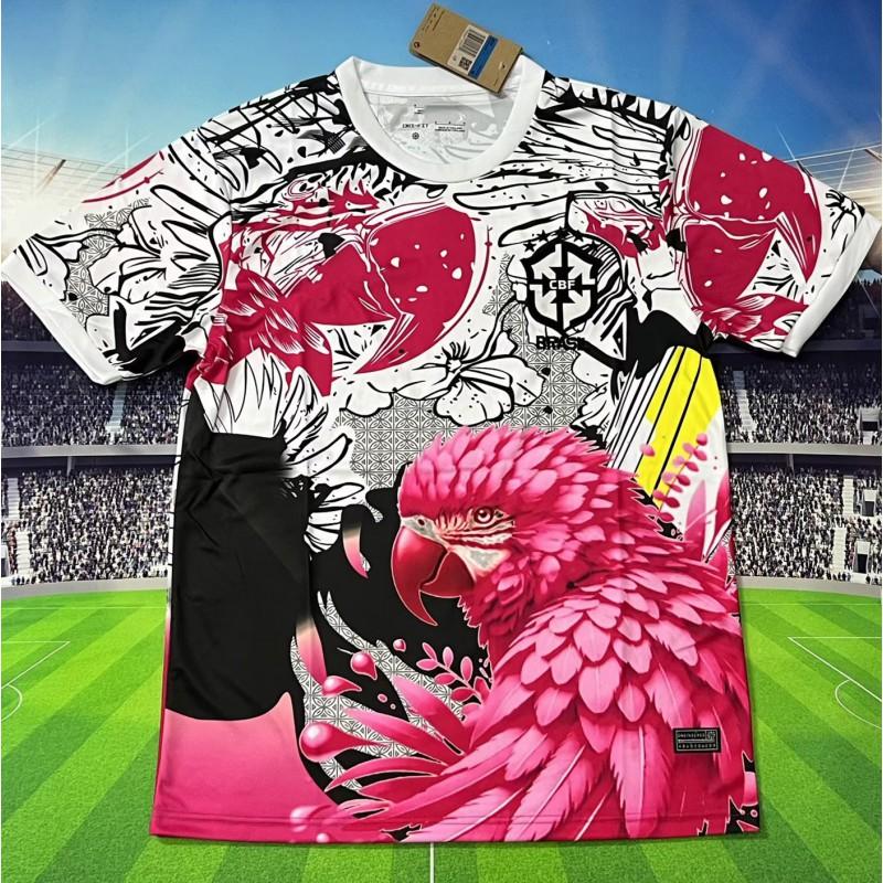 Fünf Sterne Brasilien Heim Auswärts 980204 Retro Trikot Nationalmannschaft Fan Edition Thailändischer Fußball