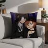 Hot Anime Bungo Stray Dogs Pillow Case 3D Print Polyester Fiber 40*40cm Home Sofa Throw Decoration Festival Gift