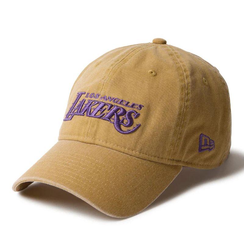 Used NEW ERA New Era Cap 9TWENTY 920 Los Angeles Pack Italian Wash Los Angeles Lakers Yellow 14668039 Men Women [Muraspo Official]