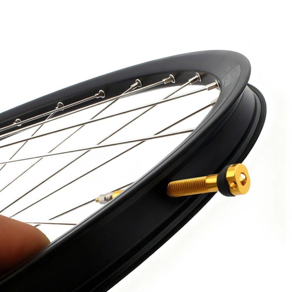 45mm Length Tubeless Presta Valve Stem Tubeless Design Bicycle Air Nozzle Bicycle Accessories