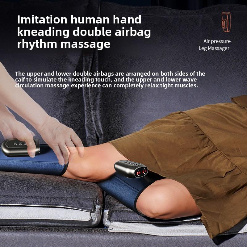 Physiotherapie-Massagegerät für Bein- und Kniegelenke, intelligente Heizung, kaltes Bein, heiße Kompresse, warmes Massagegerät, elektrische Heizung, Massage-Knieschützer