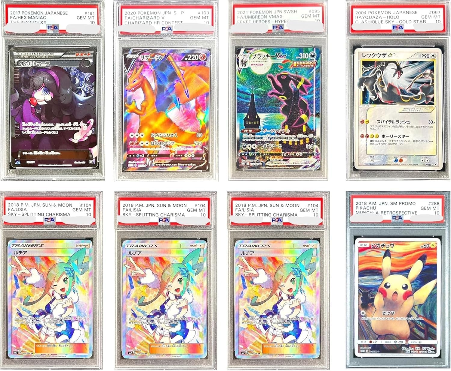 

1 PSA10 PSA10 Гарантированный Оригинальный Пакет Карта Покемона 109 [Включает Карту] Нет. (2 единицы)