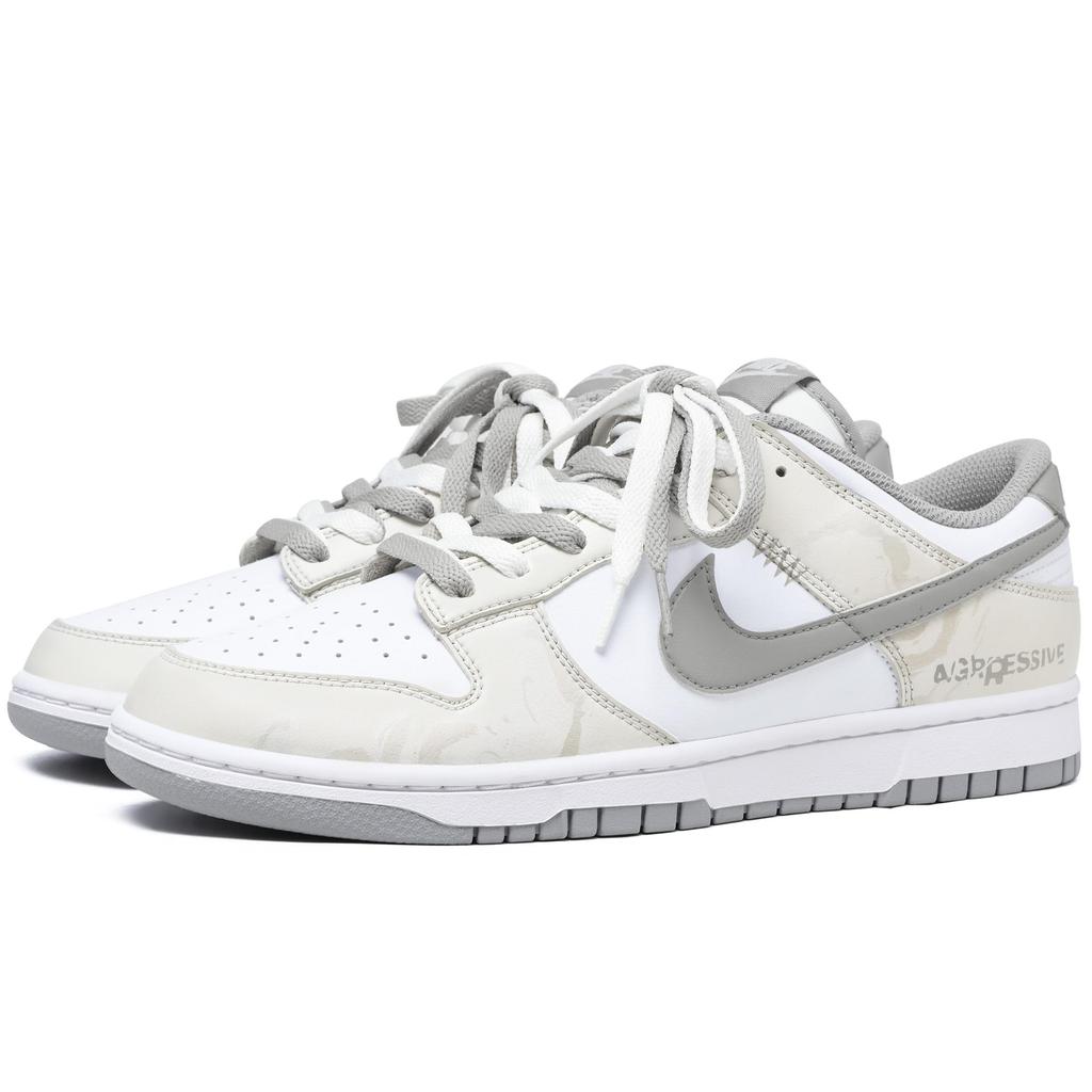 Nike Dunk Height Increasing Low top Skateboard Shoes Men's Ecru Gray DD1391-103(Team1439-)