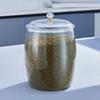 Moisture-Proof Canister Jar Wide Mouth Rice Storage Bucket Durable Sealed Can  Kitchen