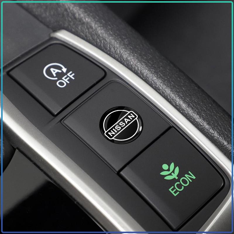 Car Door Lock Keyhole Sticker Auto Key Sticker Emblem For Nissan Nismo Qashqai J11 J10 Juke X Trail T32 Tiida Teana Skyl