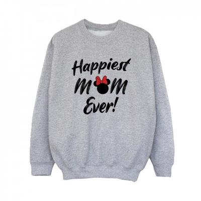 Boys Minnie Mouse Happiest Mom Ever Sweatshirt