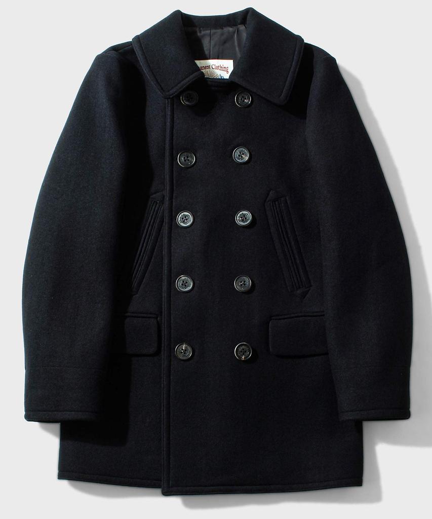 Vdr Virgin Wool Navy Original Coat [Black Night]
