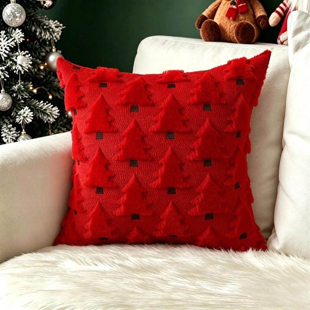 18x18 Inch Cushion Covers Embroidered Decorative Pillowcase New Tufted Pillow Covers  Holiday Party