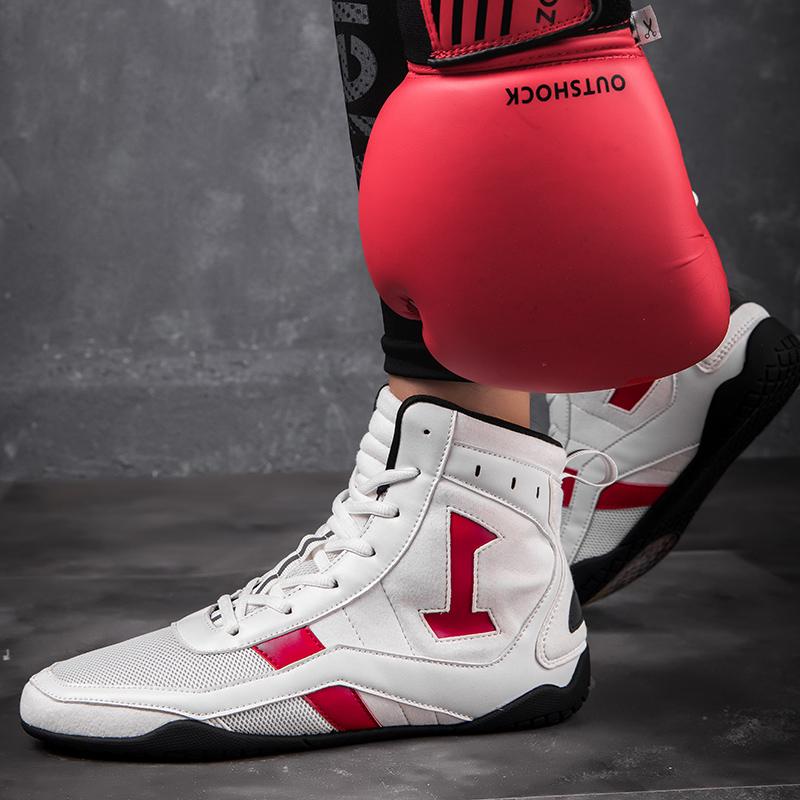 New Men Wrestling Shoes Top Quality Professional Brand Classic Boxing Boots Comfortable Fighting Wrestling Boots Gym Sneakers
