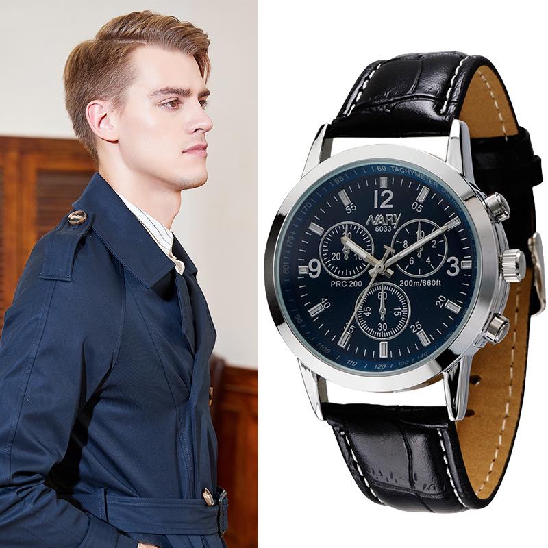 Relógio de Pulso de Quartzo Nary Fashion para Casais - Modelo Unissex Presente para Estudante 6033