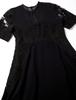Lace Embroidery Dress CWFO195041 BLK Japan 36 To Japanese Size [Selford] Women's (equivalent 7)