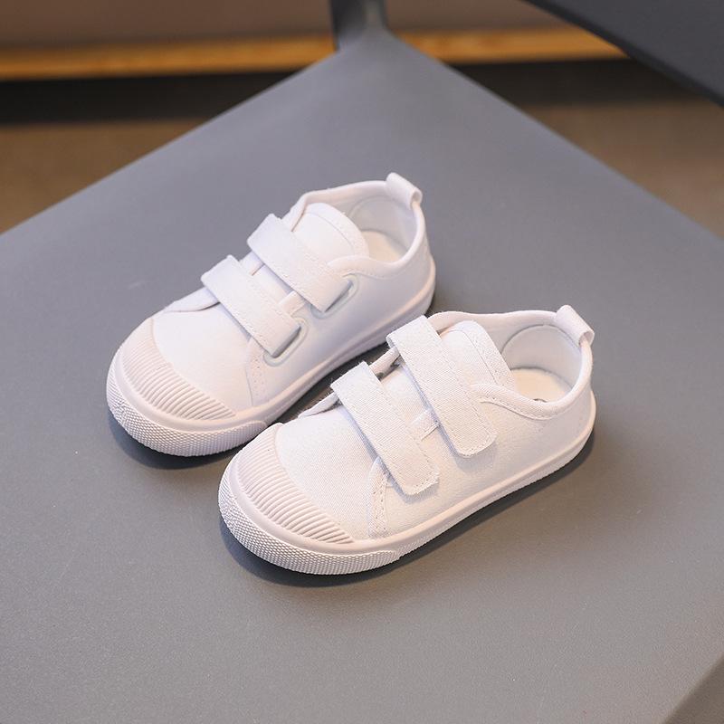Kids' Slip-On Canvas Shoes - Soft Sole for Spring & Autumn, Perfect for Students and Preschoolers