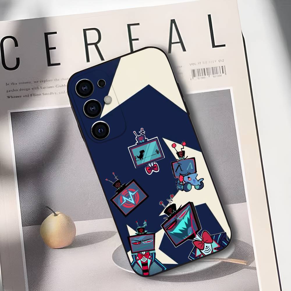 Vox H-Hazbin H-Hotel Phone Case Silicone Soft For Samsung S25,S24,S21,S22,S23,S30,Ultra,S20,Plus,Fe,Lite