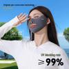 Women's UPF50+ Outdoor Sports Sunscreen Mask - Breathable, Lightweight Ice Silk for Running 2025.