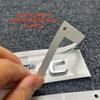Logo 3D Cromato Nero 4Matic Lettere Stemmi per Bagagliaio Auto per GLC 250 GLK 220 ML 320 4matic Emblema Adesivo Accessori