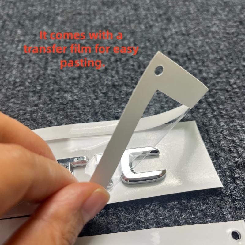 Logo 3D Cromato Nero 4Matic Lettere Stemmi per Bagagliaio Auto per GLC 250 GLK 220 ML 320 4matic Emblema Adesivo Accessori