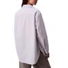 Calvin Klein Striped Casual Loose Pointed Collar Long Sleeve Shirt Women shirts 47D198G-R9H