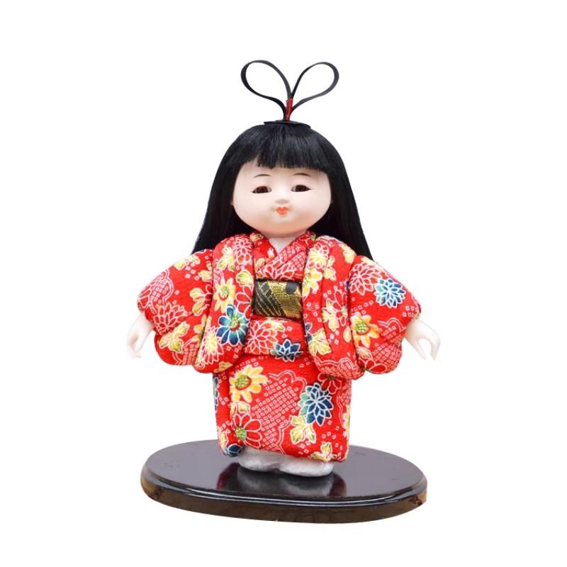 Retro Japanese geisha Doll Action figures Kimono Statue Figurines Ornaments for Home Room Hotel Desk Cabinets Decor Crafts Gift