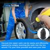 60PCS Tire Repair Rubber Nail, Tire Puncture Repair Tool Kit With Screwdriver, Self Service Vacuum Tire Repair Screw Plug, Tire Repair Kit For Car