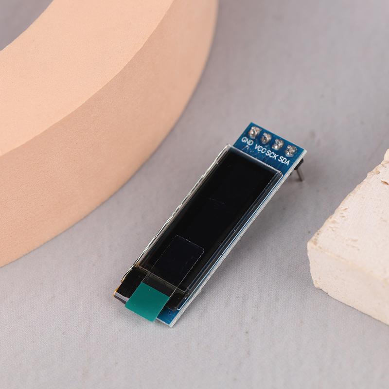 1 Stück 0,91 Zoll OLED-Displaymodul Weiß/Blau OLED 128X32 LCD LED-Anzeige SSD1306 12832 0,91 IIC I2C Kommunikation für Ardunio