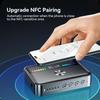 NFC Bluetooth 5.3 Receiver Transmitter Digital To Analog Converter DAC Low Latency Wireless Audio Adapter for TV PC Car Speaker