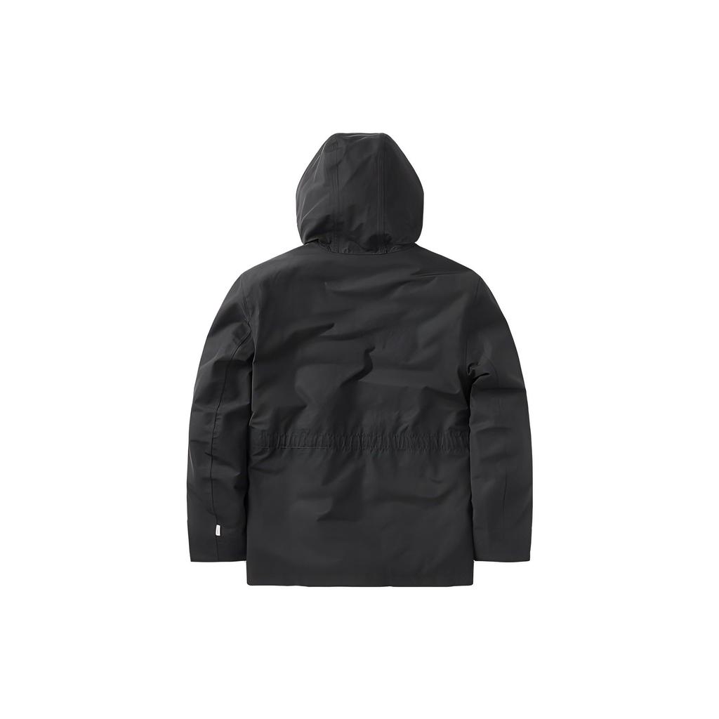 Timberland Men's Multi-Pocket Hooded Waterproof Jacket Black A1WS2-001