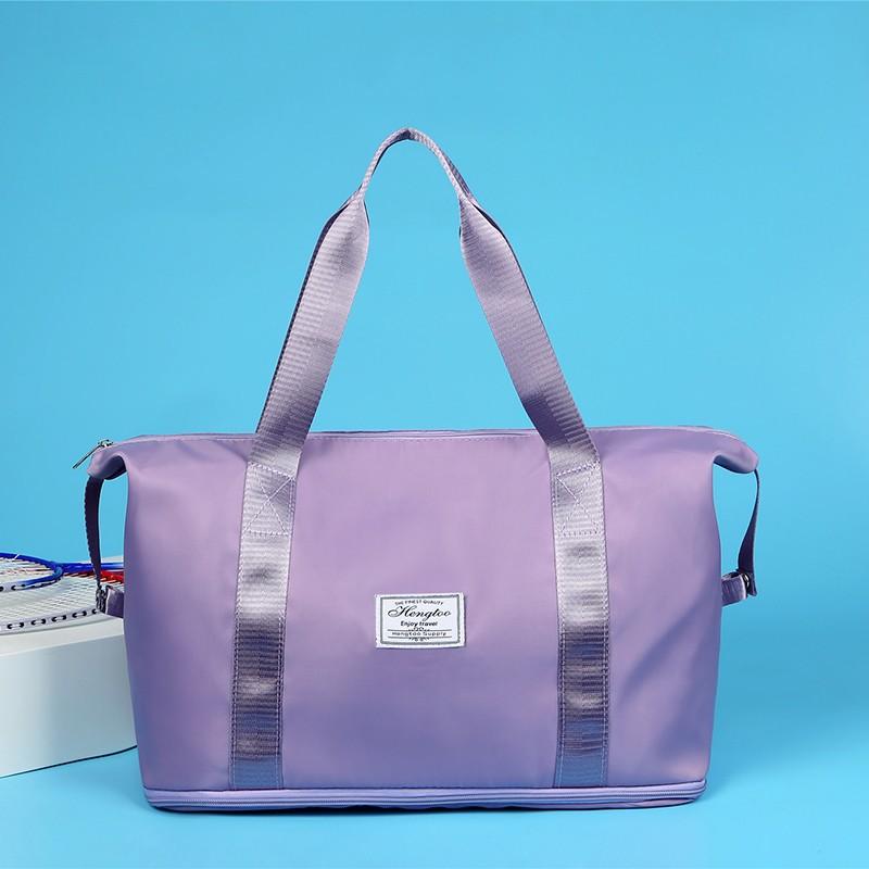 Travel Bag Expandable Wet and Dry Separation Sports Yoga Fitness Bag Short Business Trip Luggage Storage Bag