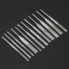 12pcs 3mm Shank Taper Machine Diamond Files for Reciprocating Grinding